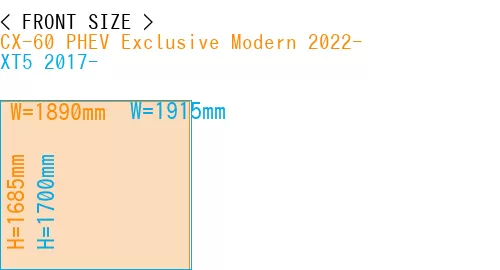 #CX-60 PHEV Exclusive Modern 2022- + XT5 2017-